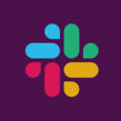 Slack logo, one of the Claris Connect integration that Adimea offers, part of the Claris FileMaker platform.